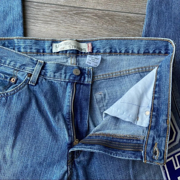 Rare! Levi’s 529 X NLL Low Rise Straight Jeans - Picture 13 of 16